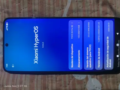 Smartphone POCO x6PRO amarillo 5G 64MP 512 gb - miniatura 4