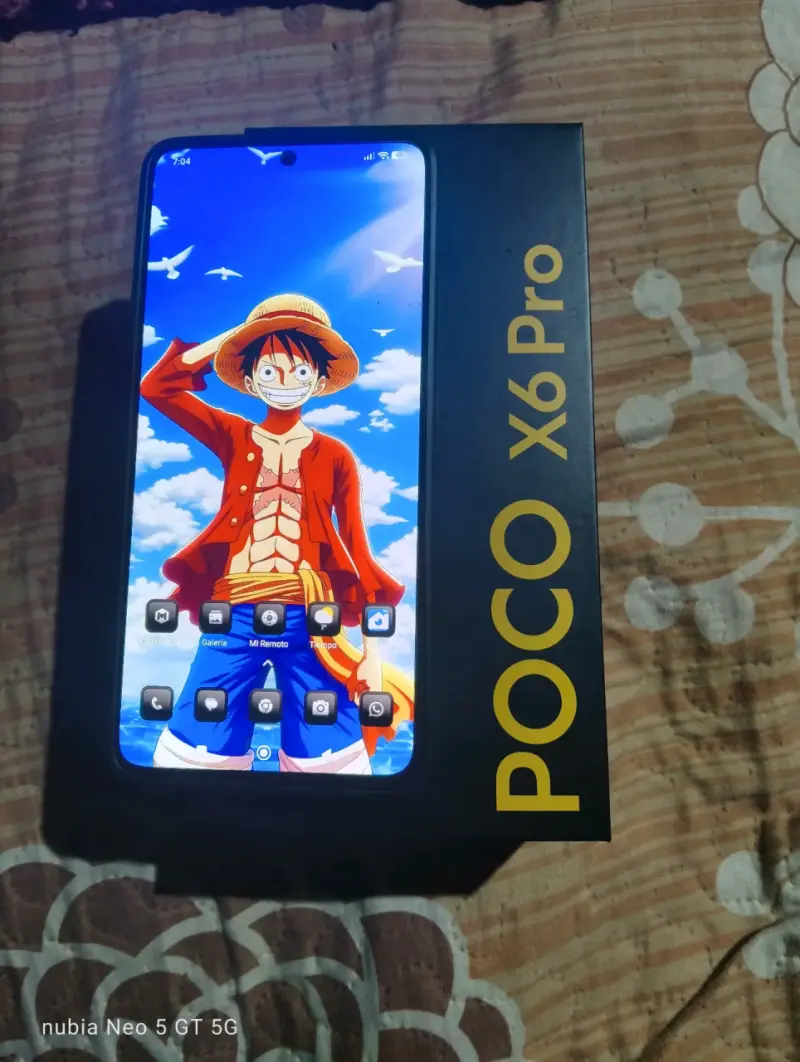 Smartphone POCO x6PRO amarillo 5G 64MP 512 gb - 5
