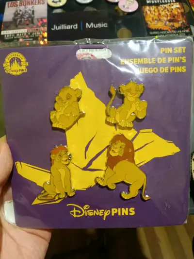 Set de pines Disney El Rey León - miniatura 1