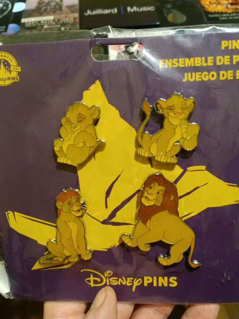 Set de pines Disney El Rey León - 3