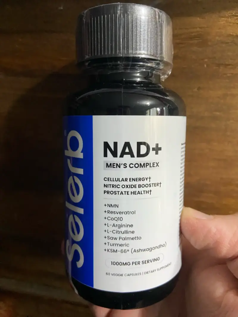 Suplemento NAD+ Men's Complex 60 cápsulas