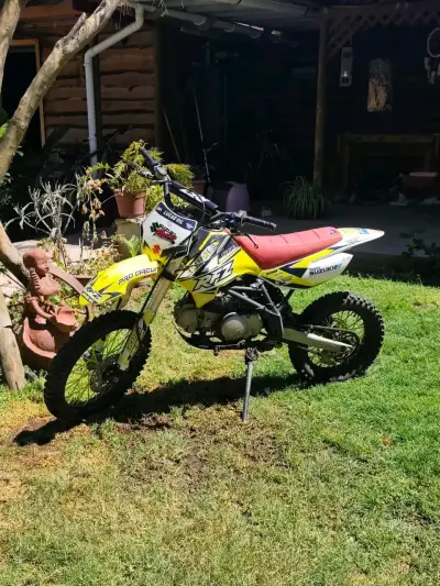 Moto RFZ 125 cc de motocross - miniatura 2