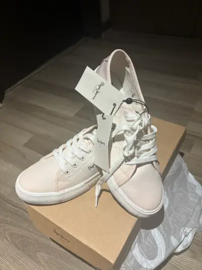 Zapatillas Pepe Jeans beige talla 39 - miniatura 2