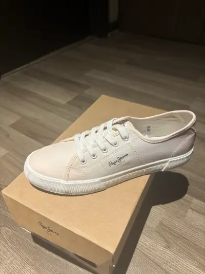 Zapatillas Pepe Jeans beige talla 39 - miniatura 3