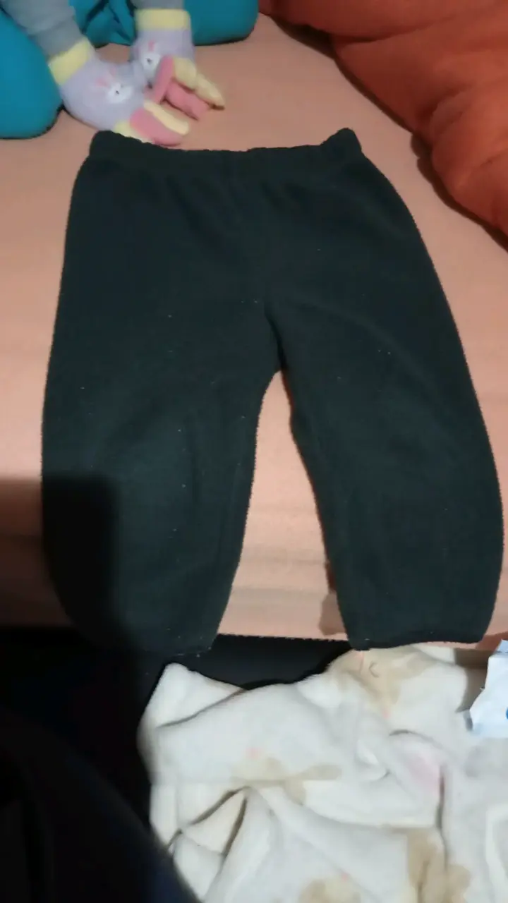 Conjunto de polar para bebé negro - 1