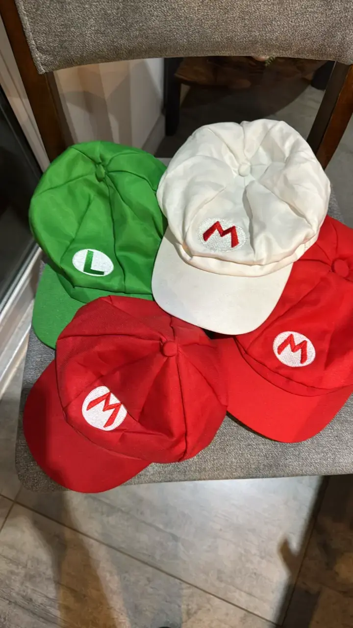 Set de gorras de Mario - 2