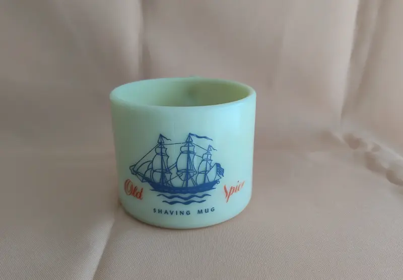 Taza de afeitar Old Spice vintage - 1