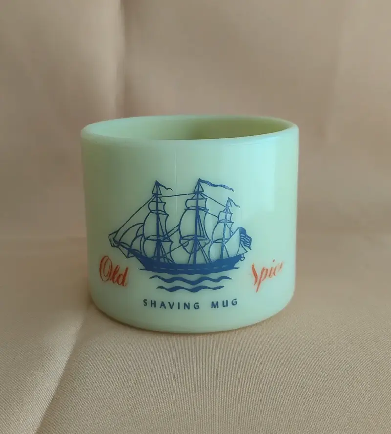Taza de afeitar Old Spice vintage - 2