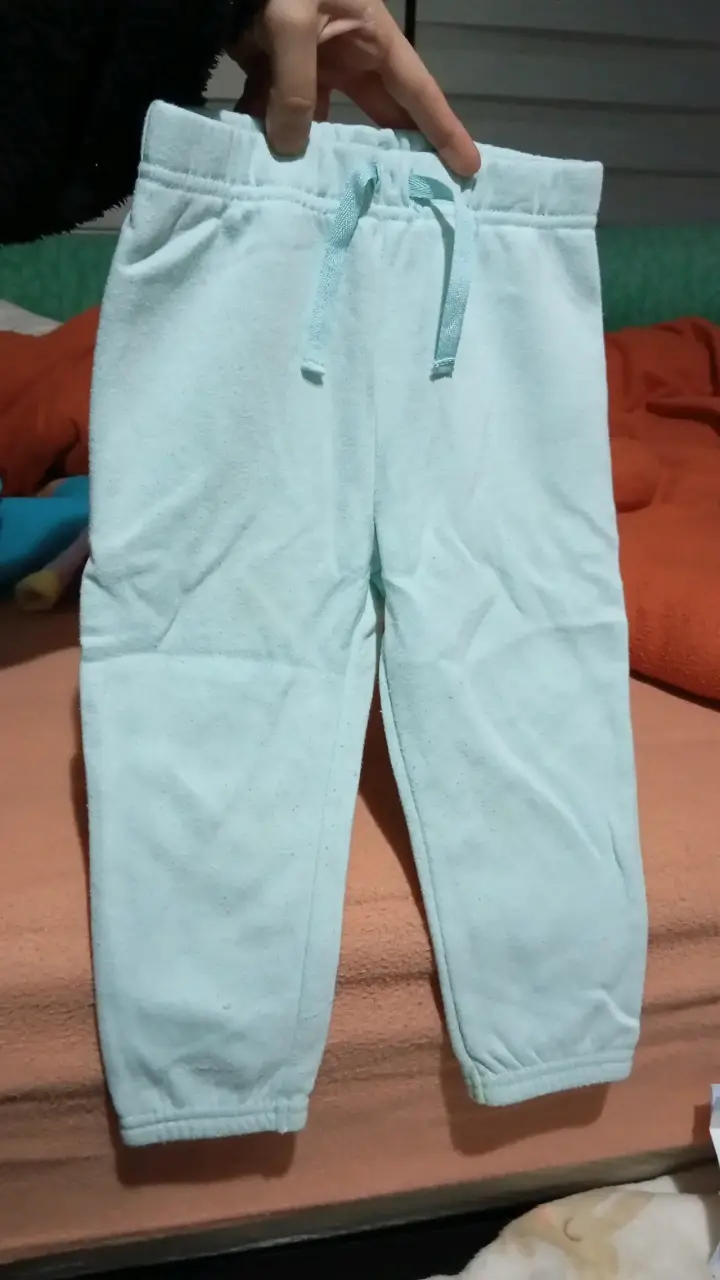 Pantalón de bebé celeste