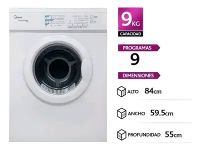 Parlante Samsung con luces LED y secadora Midea - miniatura 2