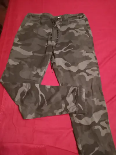 Pantalones camuflados de algodón de mujpara hombre - miniatura 3