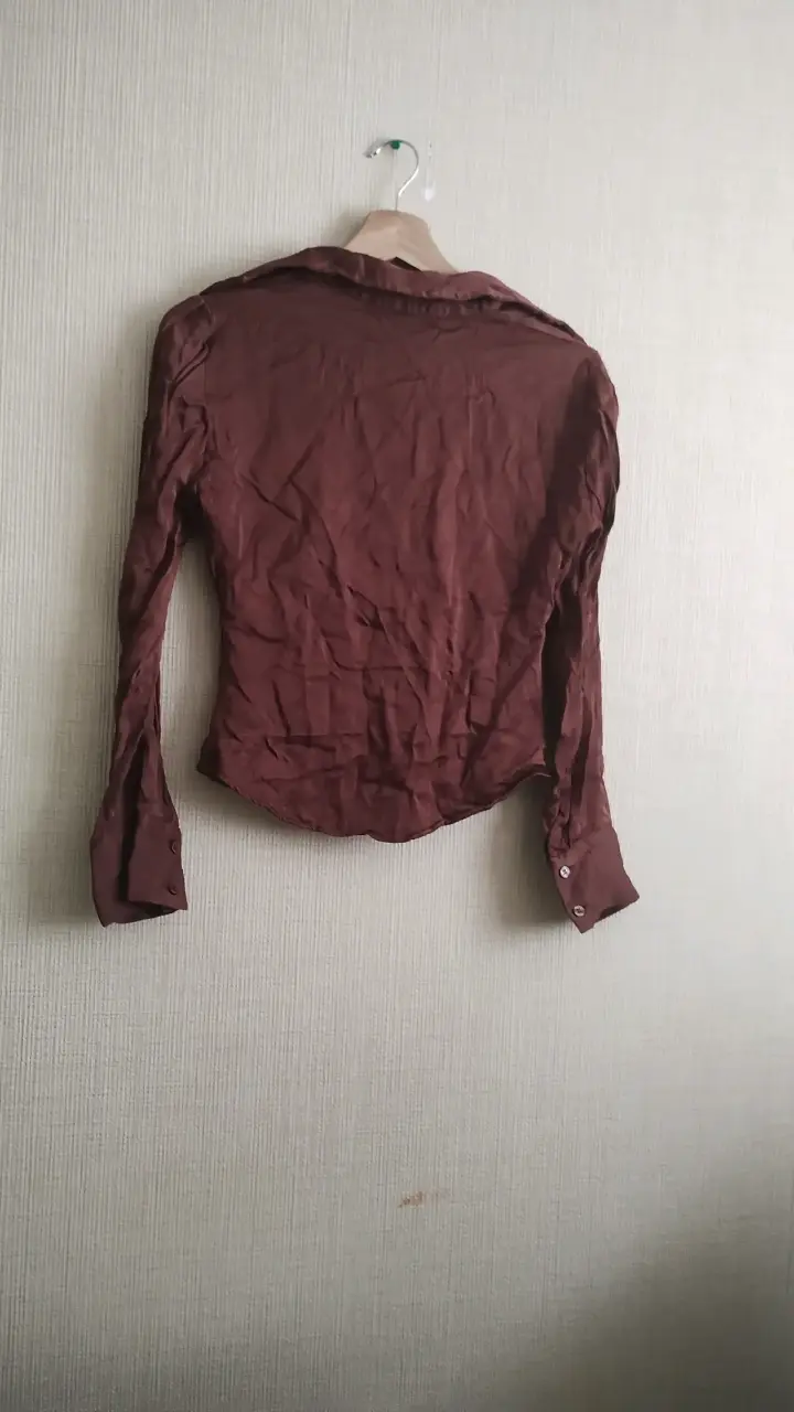 Blusa satinada Zara - 3