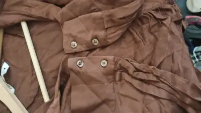 Blusa satinada Zara - miniatura 5
