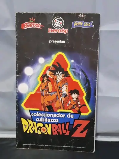 Álbum coleccionador Dragon Ball Z Evercrisp Tazos - miniatura 1