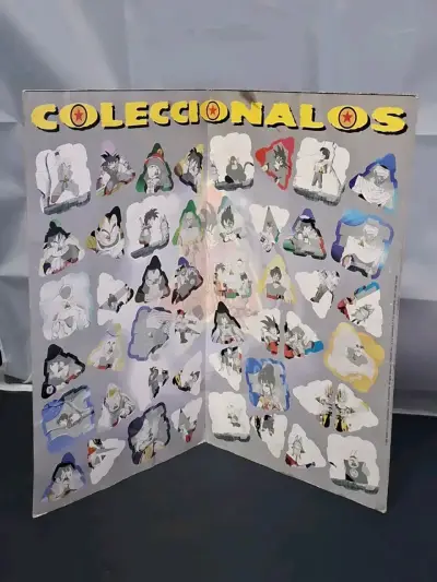 Álbum coleccionador Dragon Ball Z Evercrisp Tazos - miniatura 2
