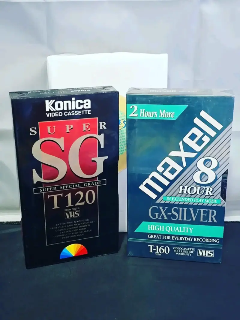Lote de cintas VHS Konica, Maxell y más - 2