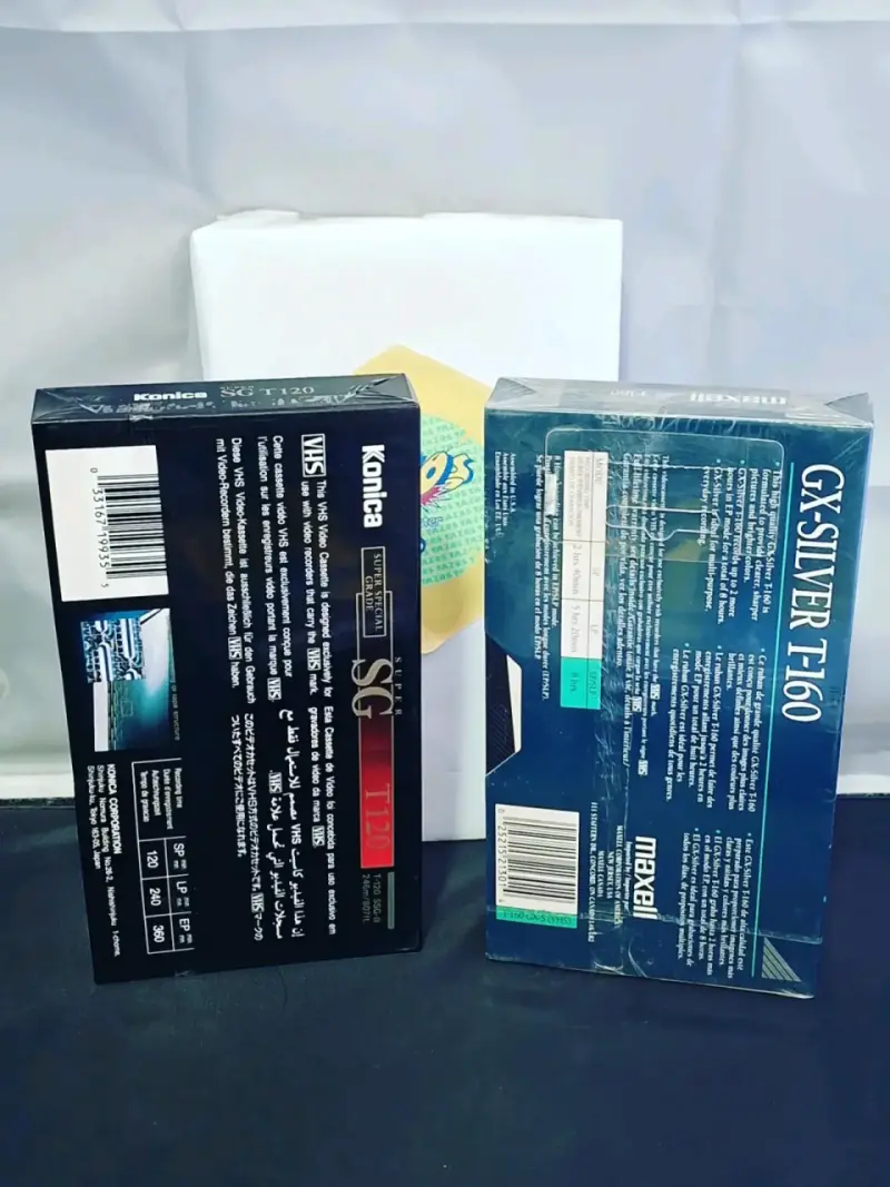 Lote de cintas VHS Konica, Maxell y más - 3