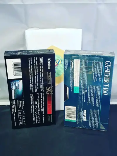 Lote de cintas VHS Konica, Maxell y más - miniatura 3