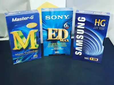 Lote de cintas VHS Konica, Maxell y más - miniatura 4