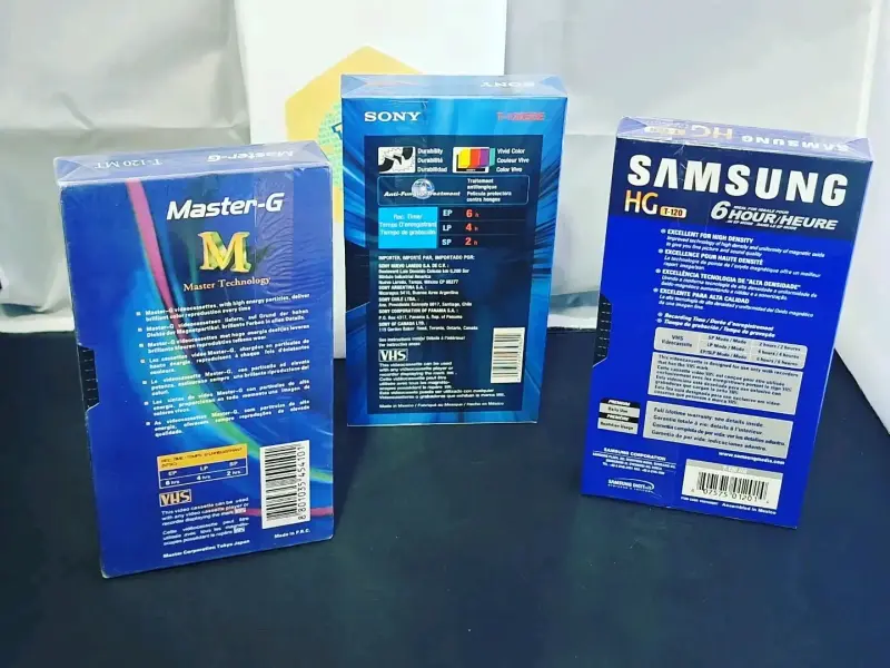 Lote de cintas VHS Konica, Maxell y más - 5