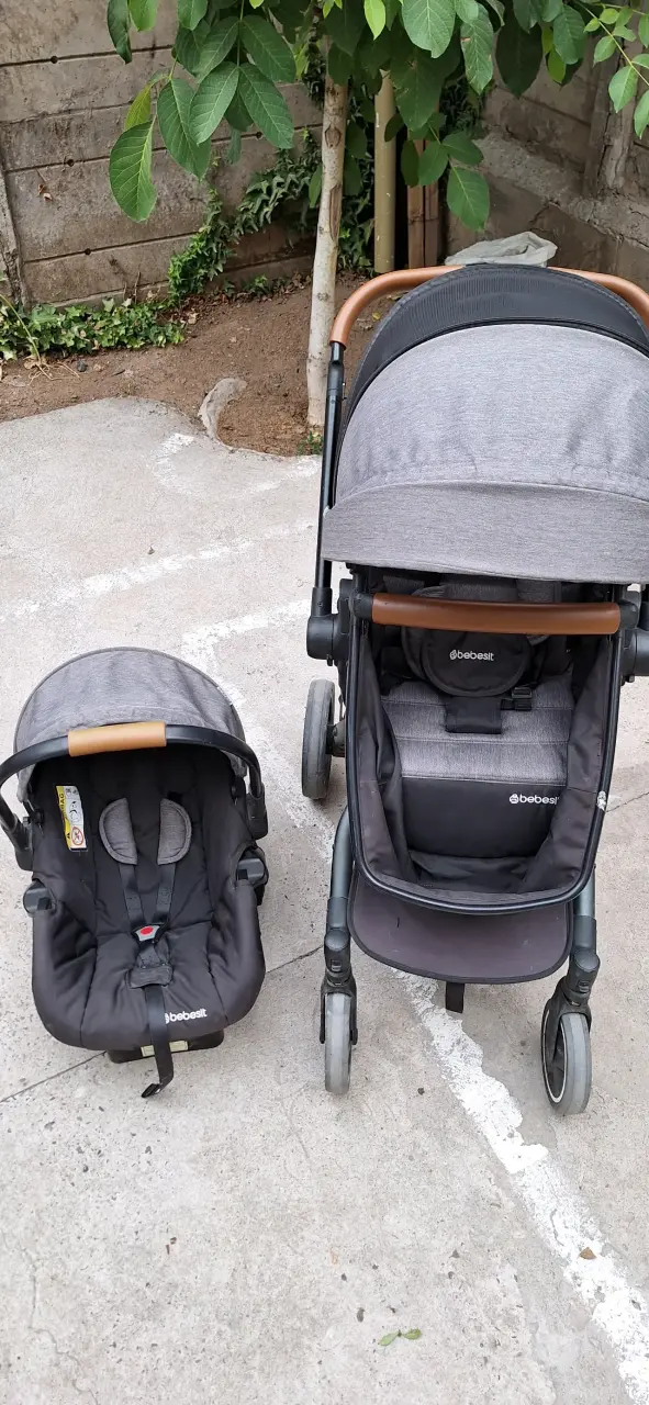 Coche de bebé Bebesit con silla de auto - 2