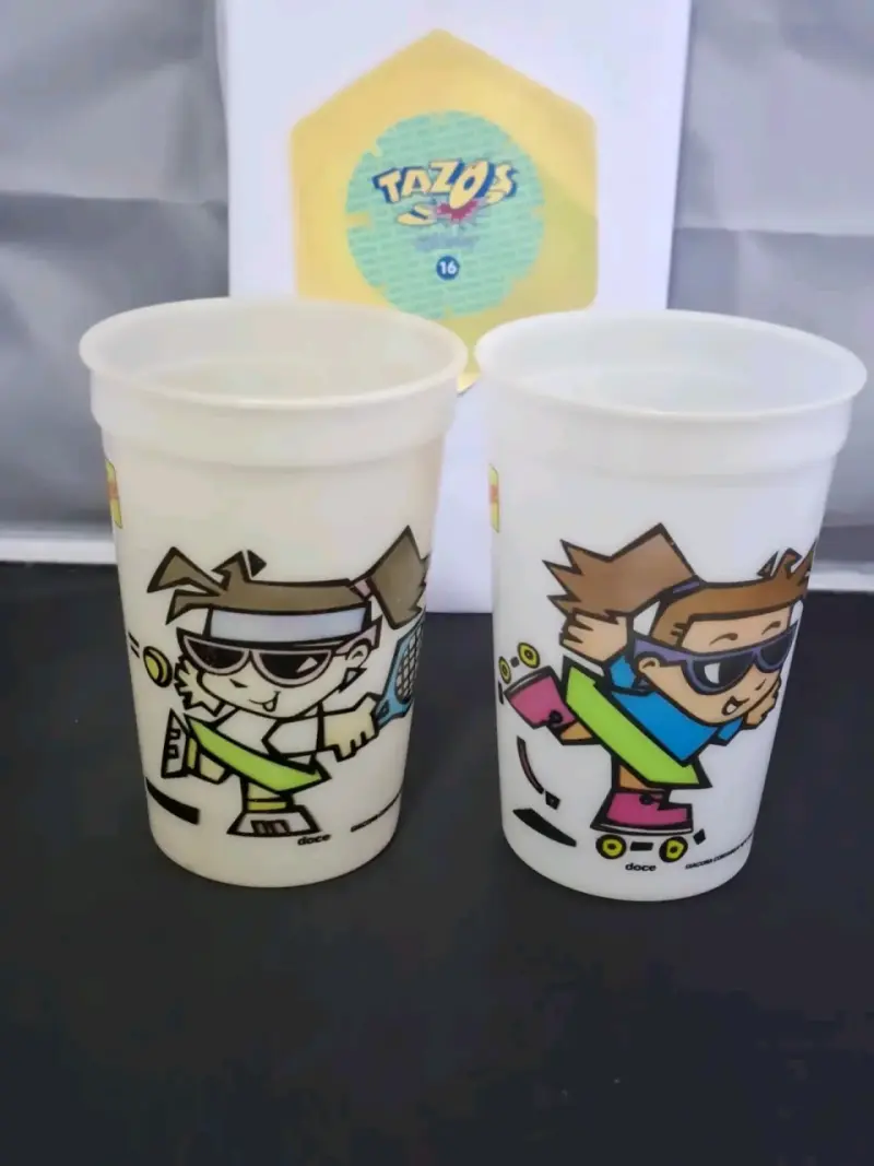 Vasos plásticos Fluorescente Bilz y Pap - 3
