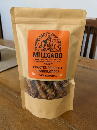 Snack Mi Legado cogotes de pollo deshidratados - miniatura 1
