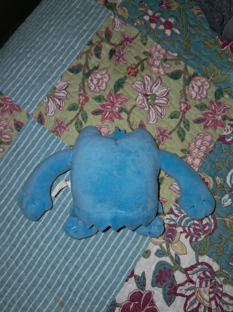 Peluche azul de monstruo pequeño - 2