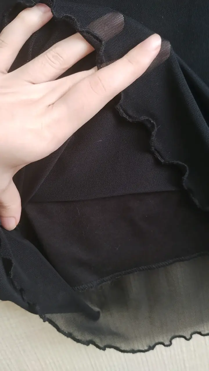 Falda negra Stradivarius - 2