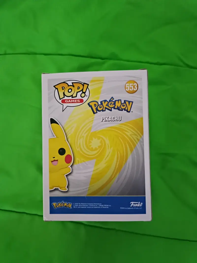 Figura Funko Pop Pikachu Pokémon - 3