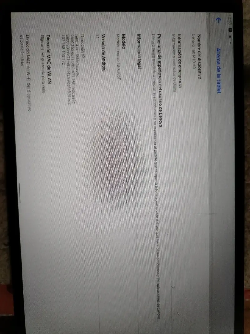 Tablet lenovo M10 - 4