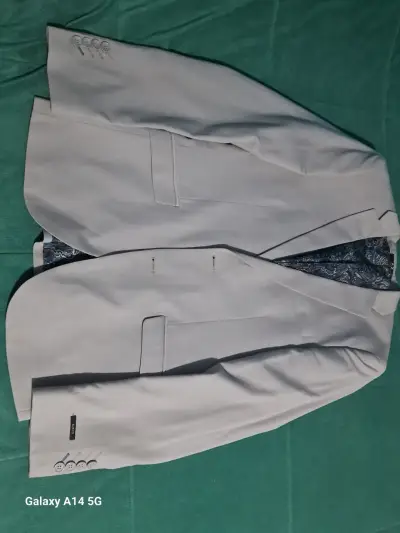 Traje gris talla 48 para hombre - miniatura 2