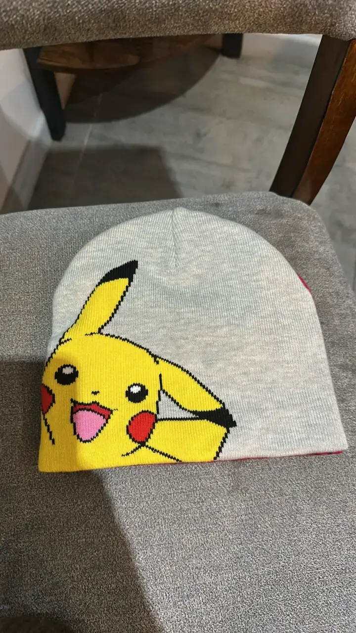 Set de gorros infantiles Pikachu y Spiderman - 3