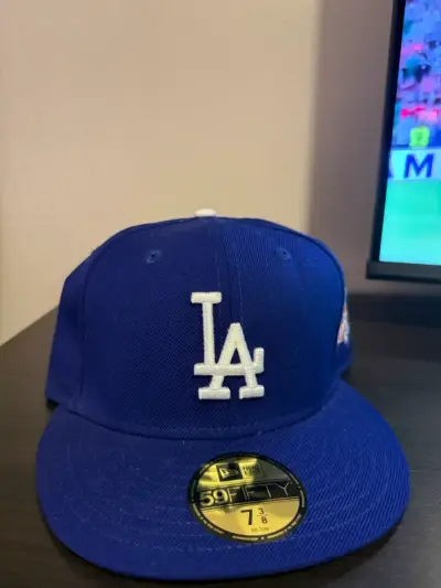 Gorra New Era 59FIFTY LA azul - miniatura 1