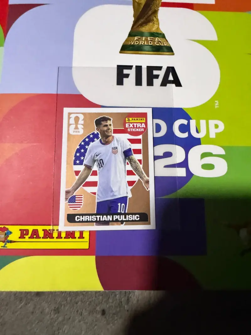 Lámina Panini FIFA 2026 Christian Pulisic - 1