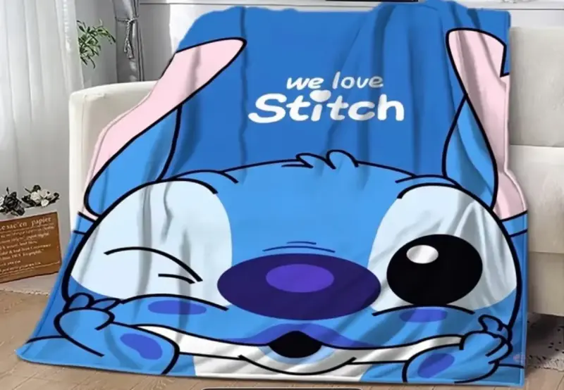 Manta Polar Stitch azul - 1