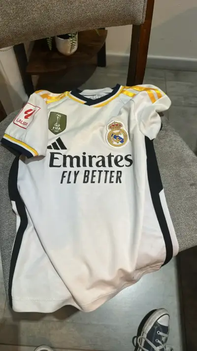 Camiseta Real Madrid 2022 Adidas blanca - miniatura 1