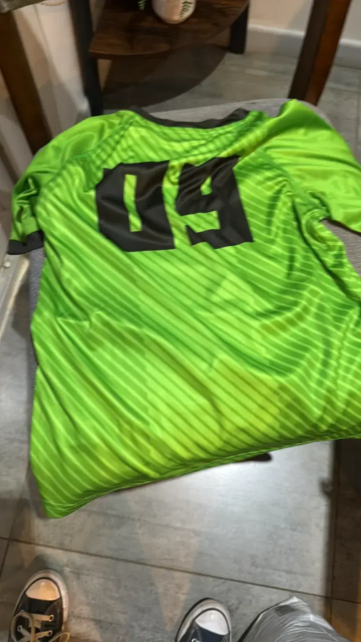 Polera verde Minecraft para niños - 2