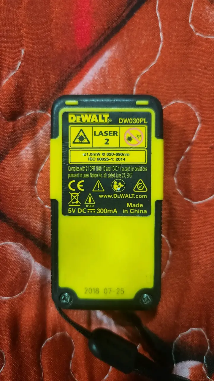 Medidor láser DeWalt DW030 compacto - 2