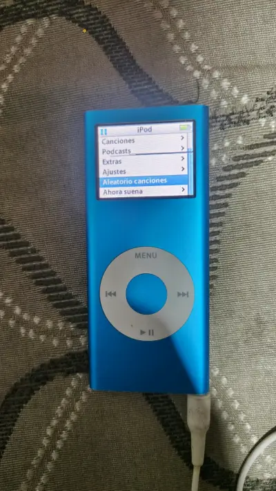 iPod Nano azul reproductor de música portátil - miniatura 3