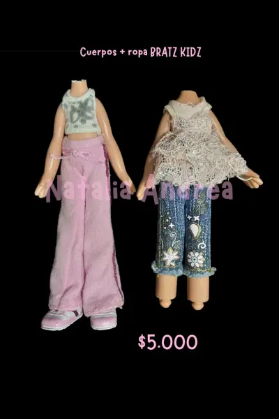 Cuerpos y ropa de muñecas Bratz Kidz - miniatura 1