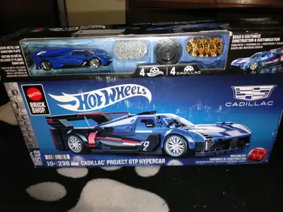 Set de construcción Hot Wheels Cadillac GTP - miniatura 1