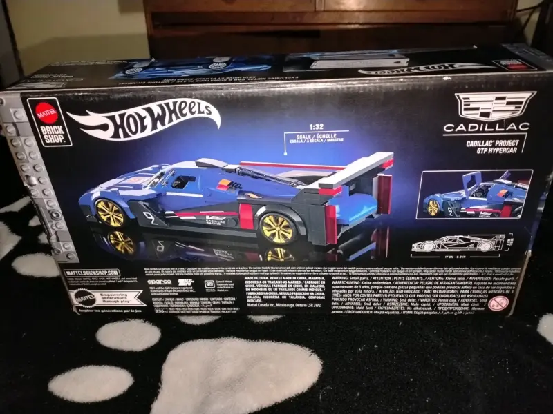 Set de construcción Hot Wheels Cadillac GTP - 2