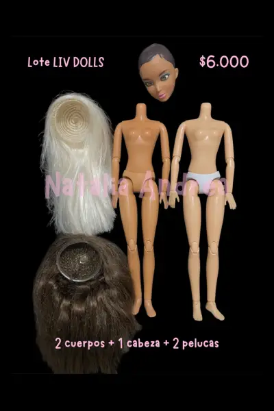 Lote muñecas LIV DOLLS - miniatura 1