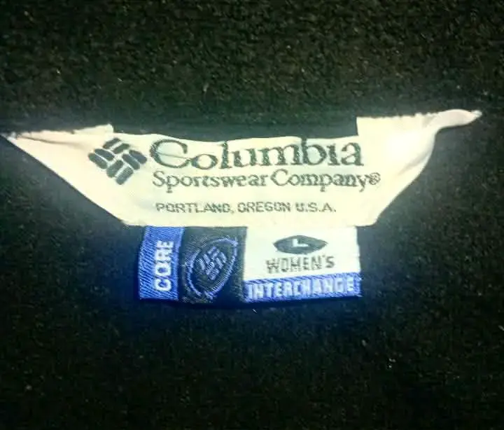 Chaqueta negra Columbia talla de mujer - 2