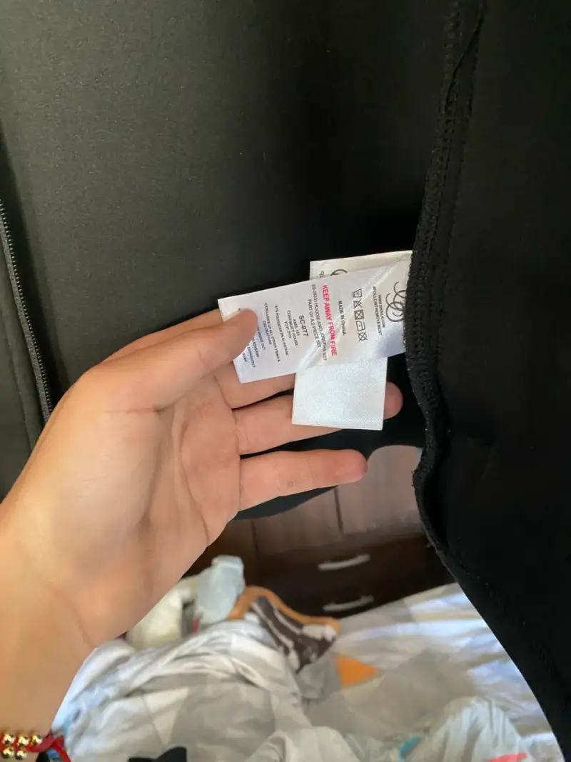 Polerón negro con capucha SikSilk original - 3