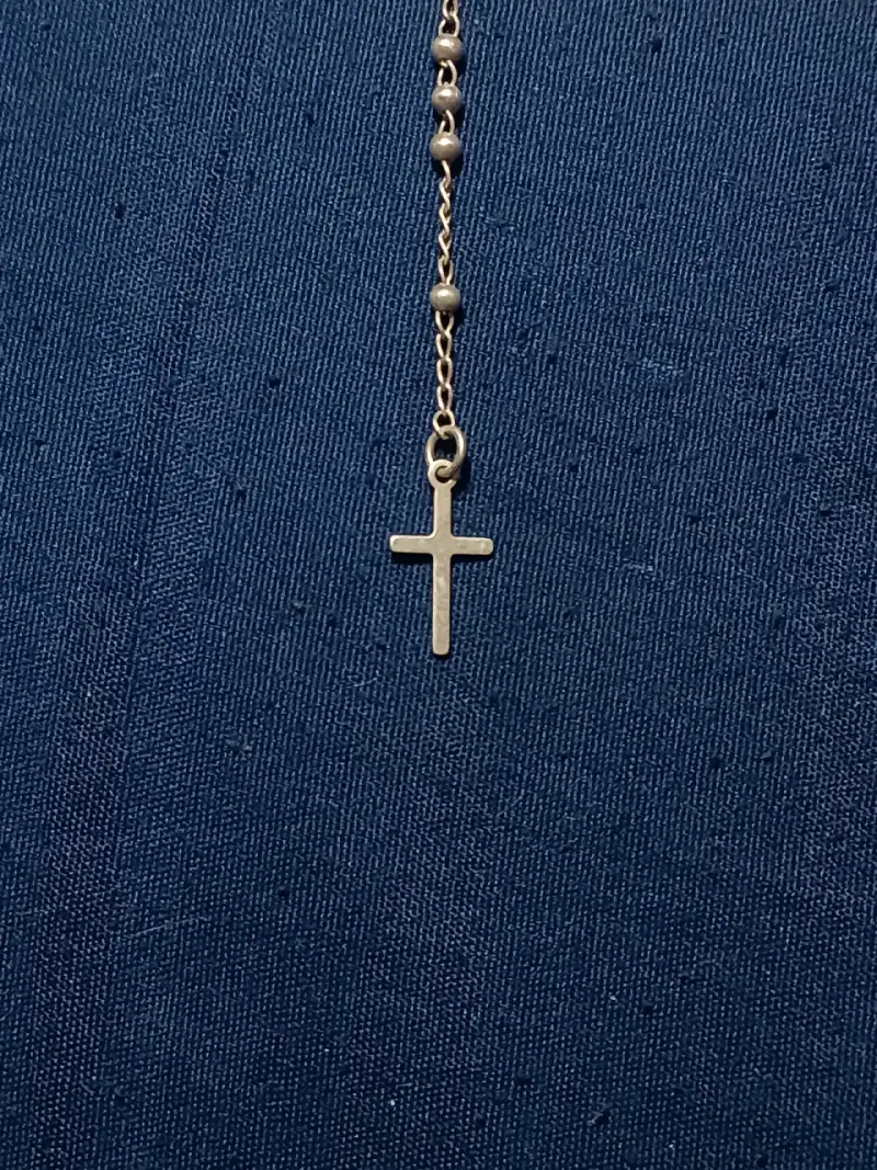 Rosario de plata 925 - 2