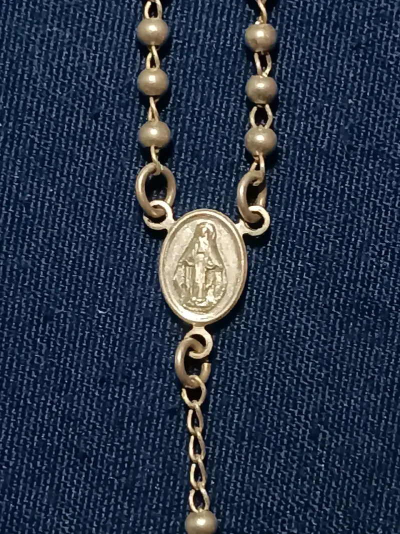 Rosario de plata 925 - 4