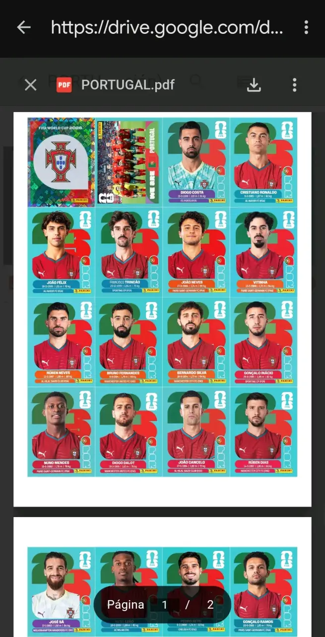 Documento digital de láminas Panini Mundial - 4