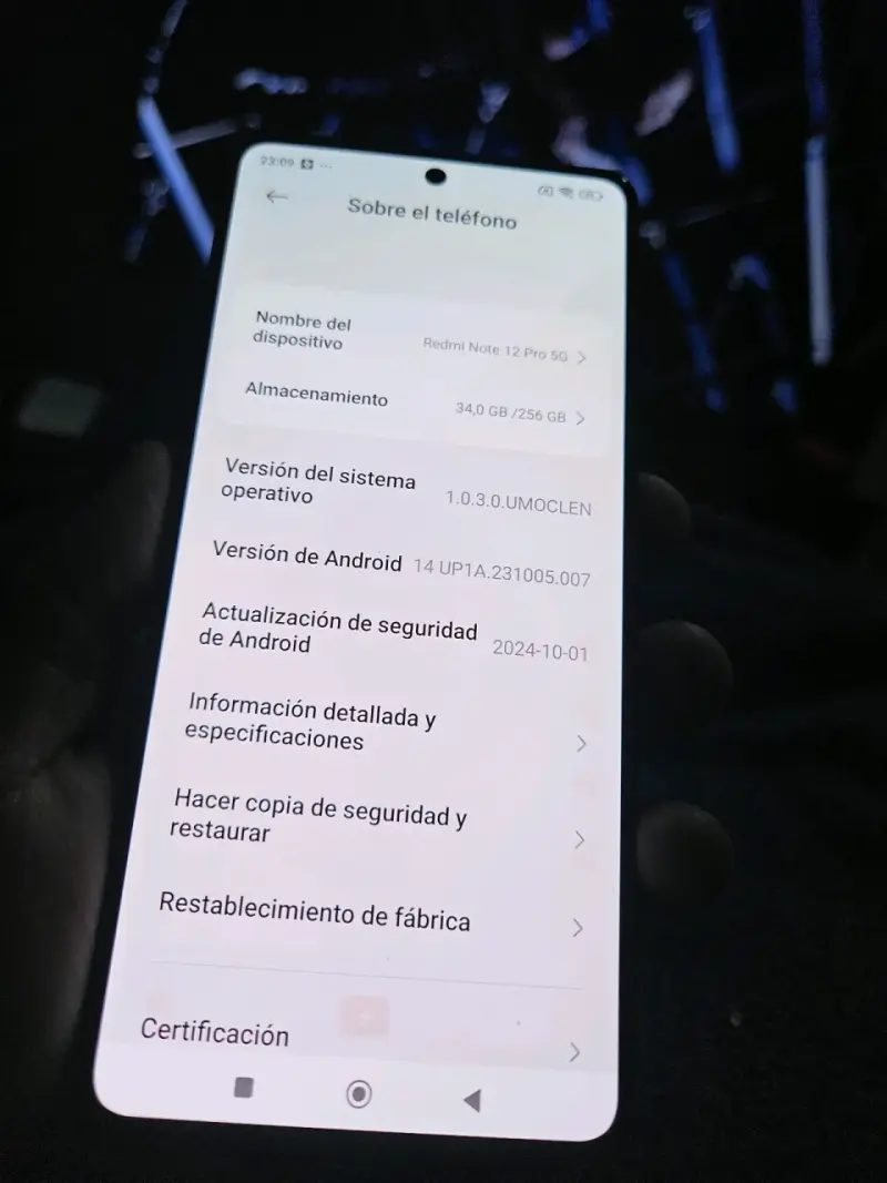 Smartphone xiaomi redmi note 12 pro 5g - 6